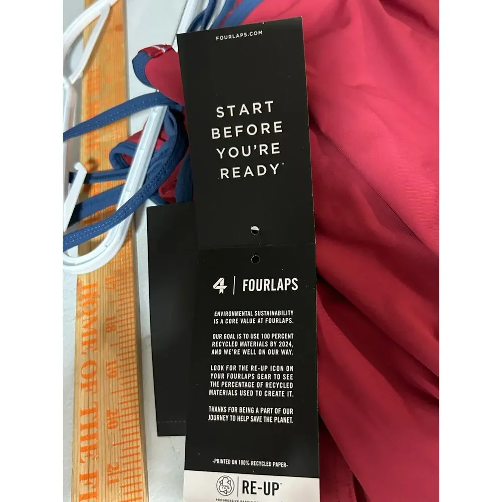 NWT Fourlaps Vitality Dress XS Red Velvet Midnight Athletic Tennis MSRP $118